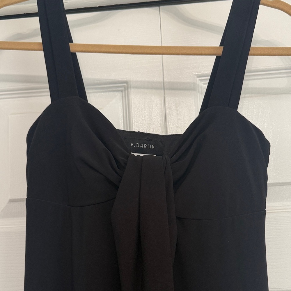 B Darlin Y2K Classic Black Bubble Dress